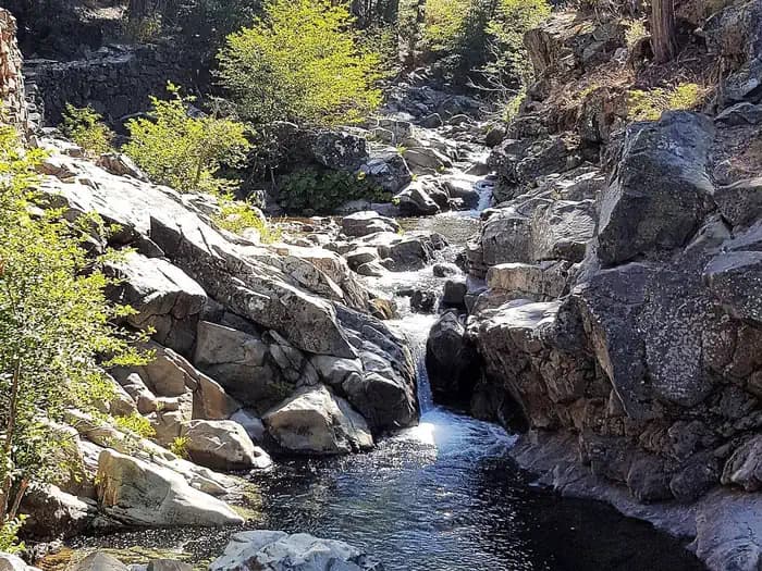 TUNNEL MILLS II campground in California