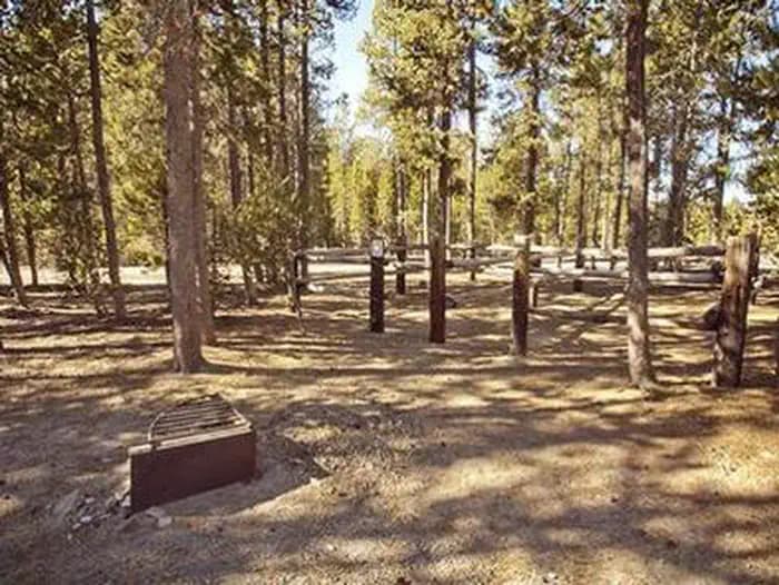 Chief Paulina Horse Camp campground in US