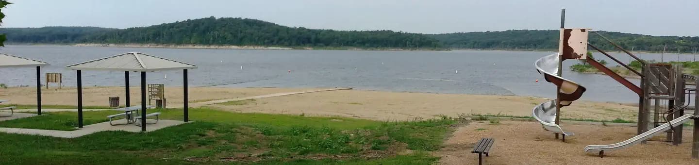Long Shoal campground in Missouri