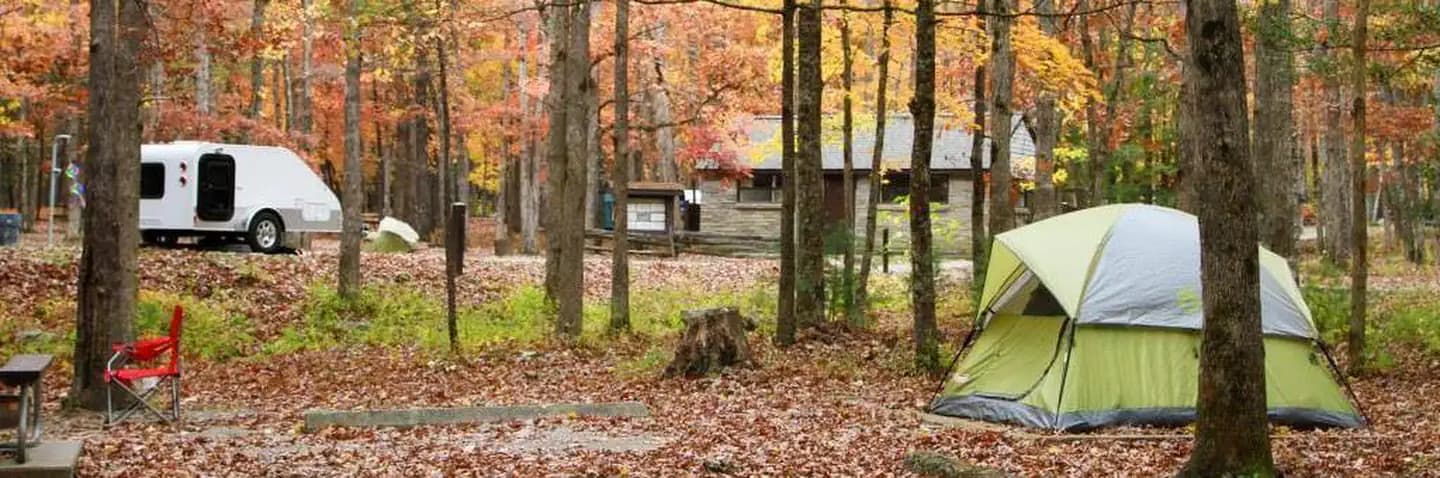 CADES COVE GROUP campground in Tennessee