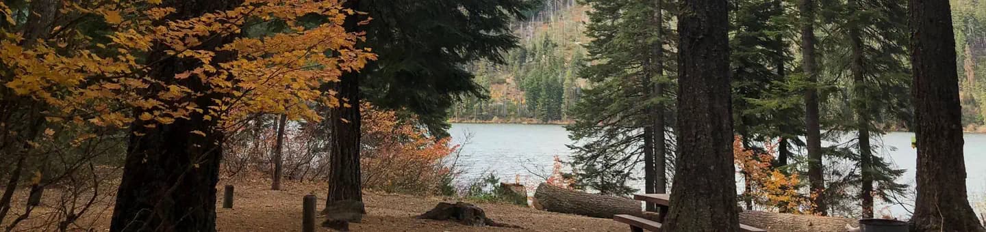 LINK CREEK campground in Oregon