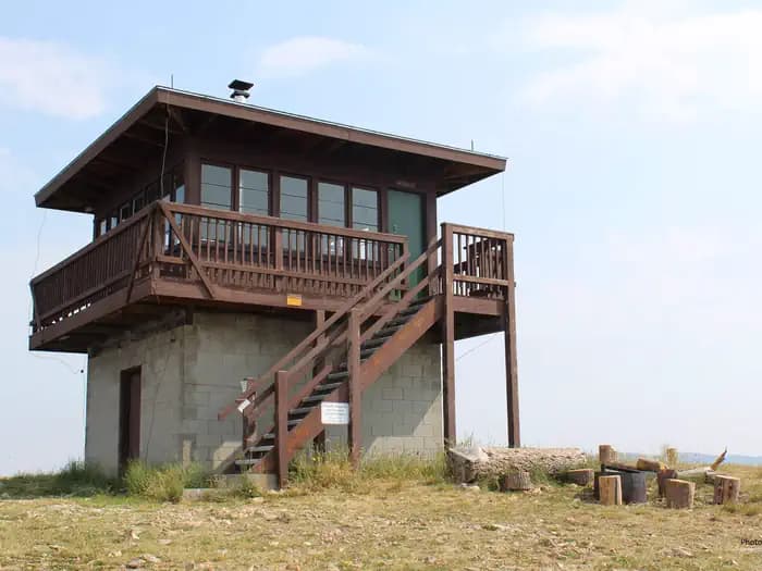 GARNET MOUNTAIN FIRE LOOKOUT campground in Montana