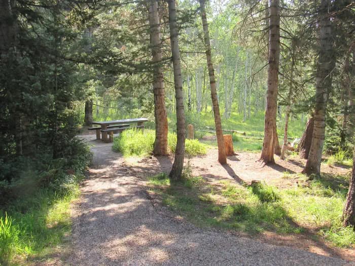 TE-AH campground in Utah