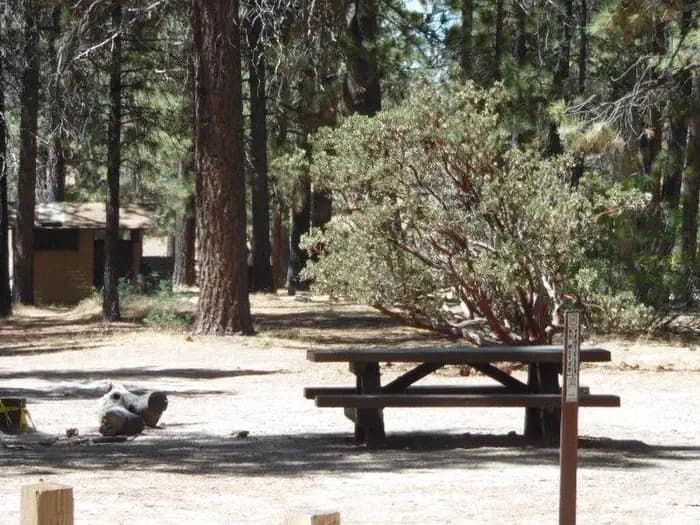 CRAB FLATS campground in California