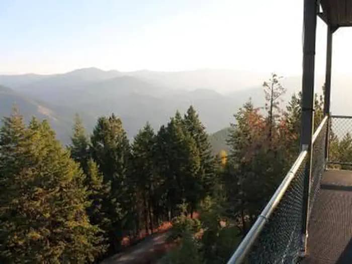 THOMPSON PEAK LOOKOUT TOWER campground in Montana