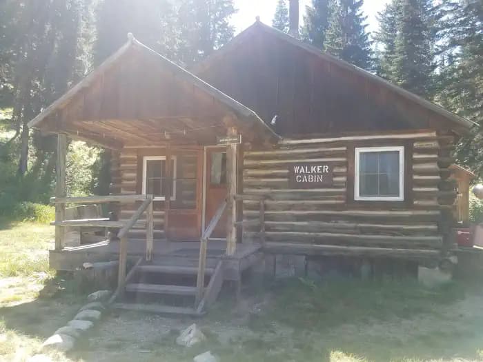 WALKER CABIN campground in Idaho