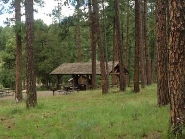 CEDAR CREEK (Sam Tobias) campground in New Mexico