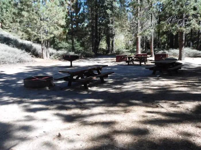 BOULDER GROUP CAMP campground in California