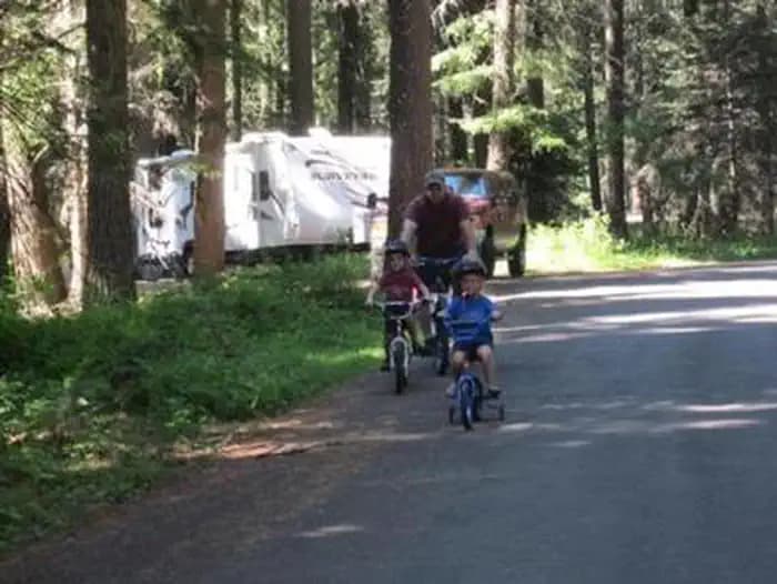 Indian Creek (WA) campground in Washington