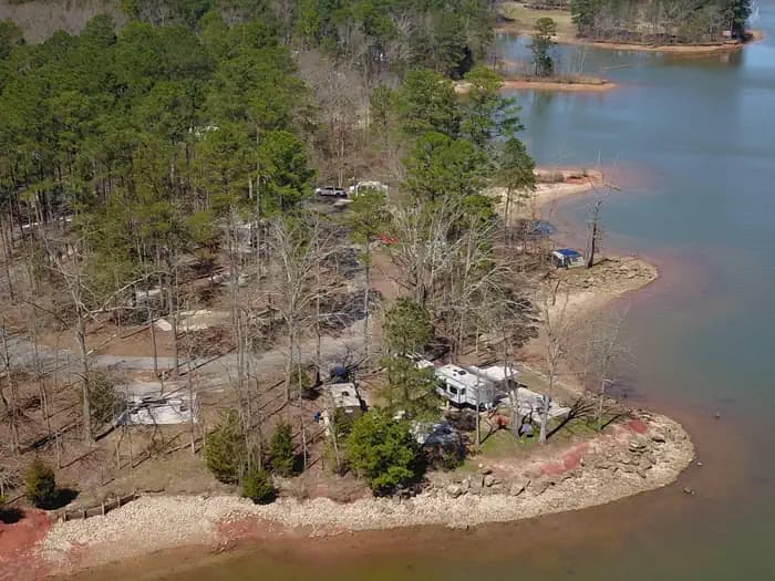 PINEY GROVE campground in Mississippi
