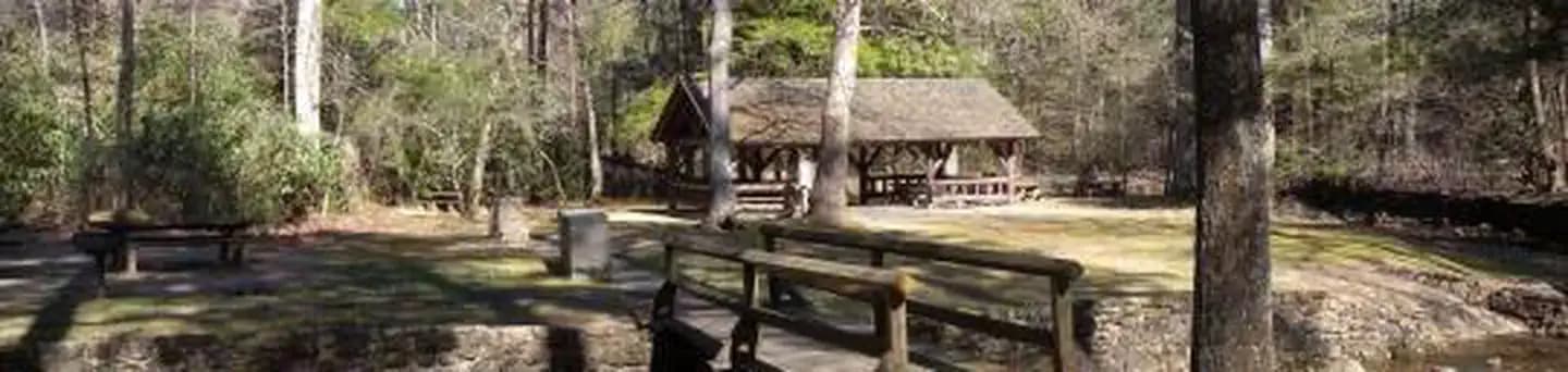 The Laurels Picnic Area Pavilions Campground in Tennessee