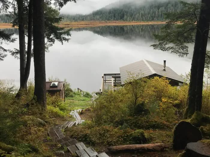 WINDFALL LAKE CABIN campground in Alaska