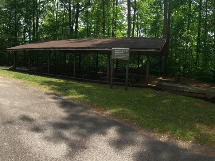 Yellowjacket Creek Recreation Area in Georgia