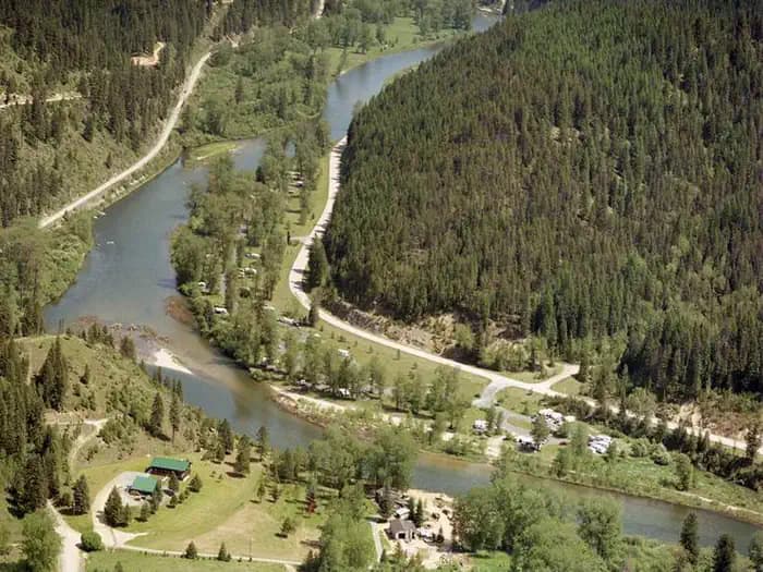 Huckleberry Campground campground in Idaho