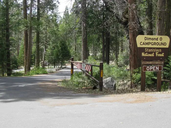 DIMOND O campground in California