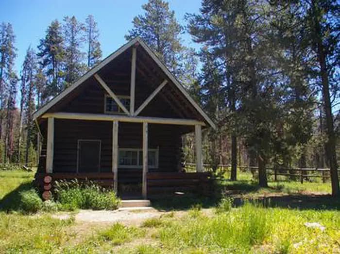 STOLLE MEADOWS CABIN campground in Idaho