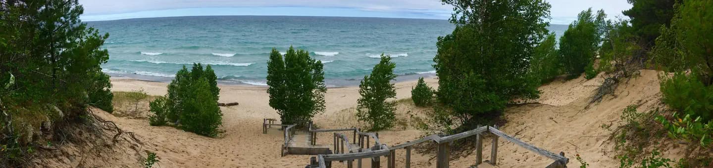 Twelvemile Beach Campground and Cabin campground in Michigan