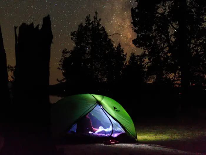 LAKES BASIN campground in California