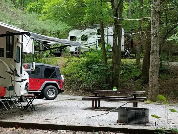 LAKE RABUN BEACH RECREATION AREA campground in Georgia