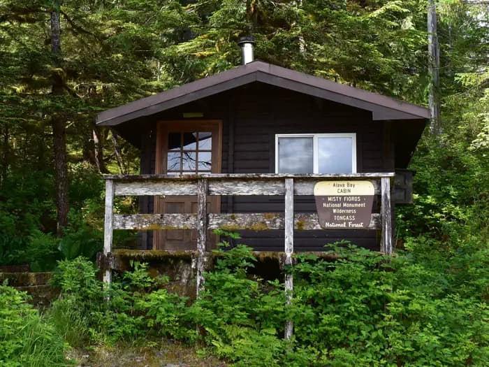 ALAVA BAY CABIN campground in Alaska