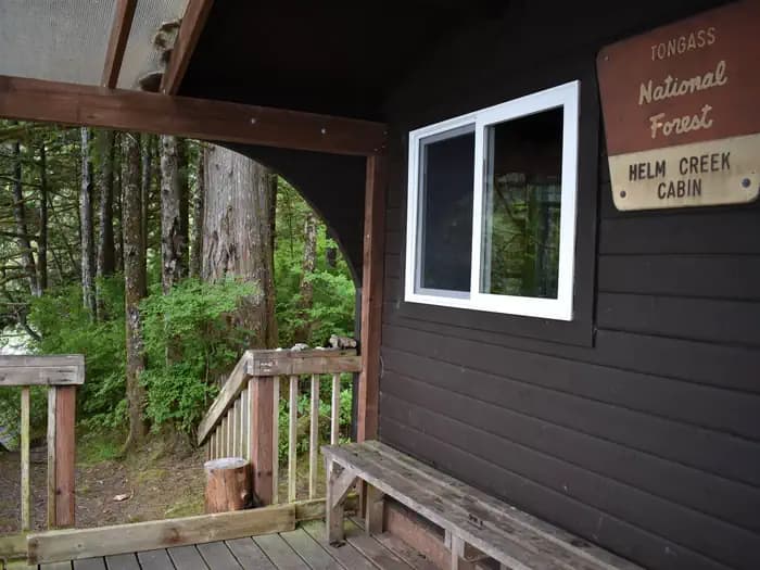 HELM CREEK CABIN campground in Alaska