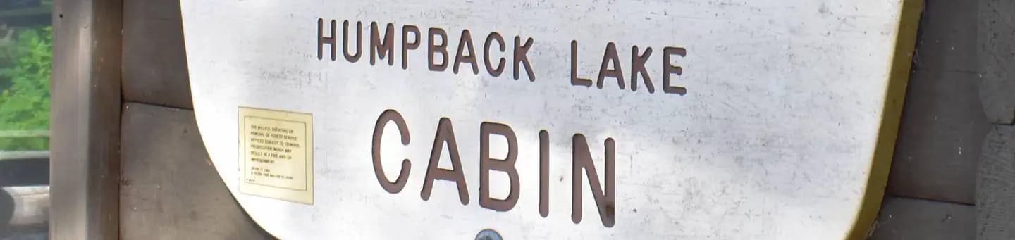 HUMPBACK LAKE CABIN campground in Alaska