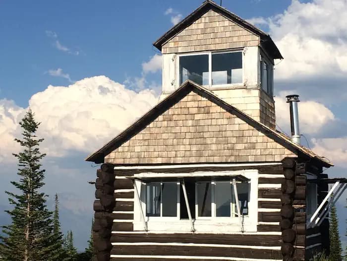 HORNET LOOKOUT campground in Montana