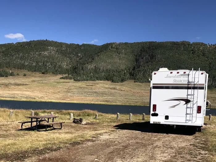 GOOSEBERRY RESERVOIR campground in Utah