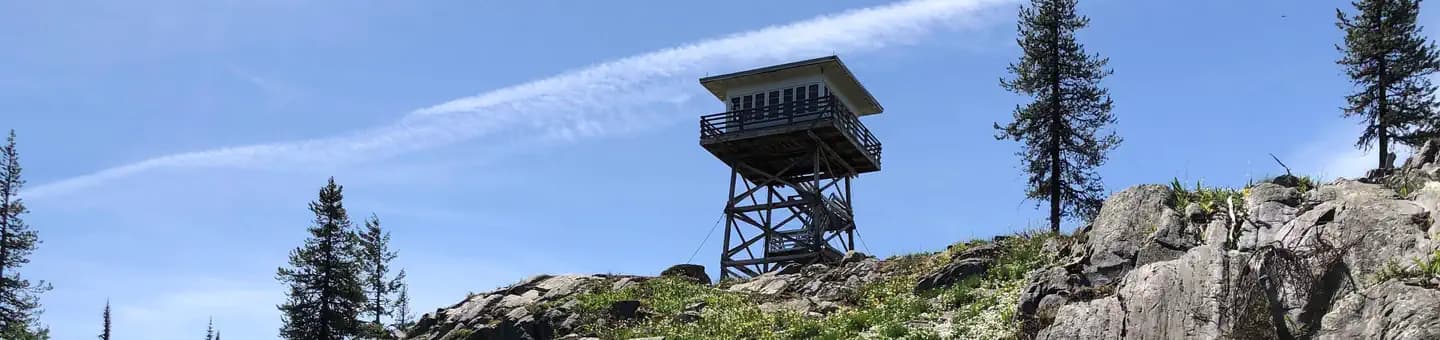 GARVER MTN. LOOKOUT RENTAL campground in Montana