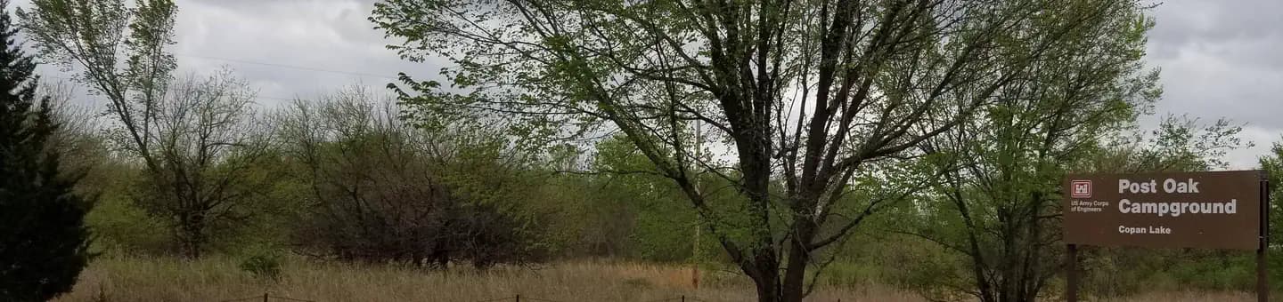 POST OAK PARK campground in Oklahoma