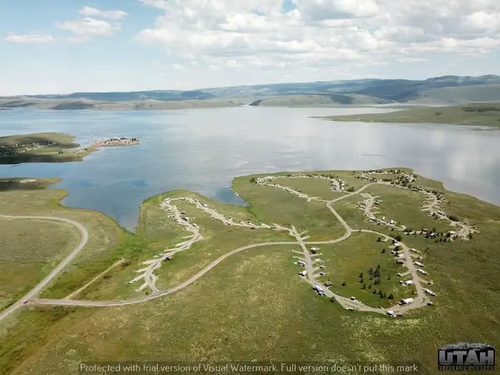 STRAWBERRY BAY campground in Utah