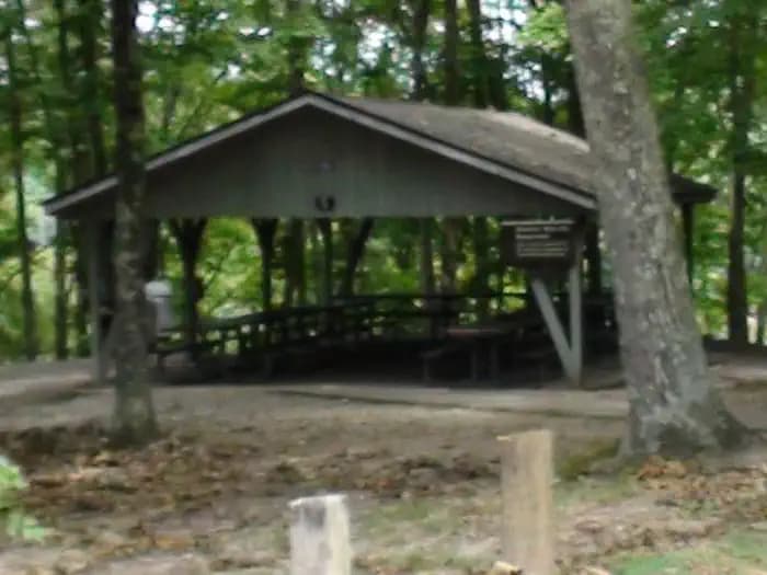 BURNSVILLE LAKE SHELTERS campground in West Virginia