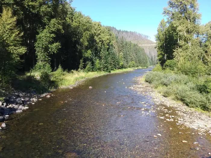 BIG HANK campground in Idaho