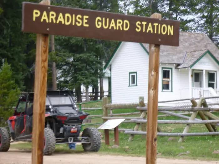 PARADISE GUARD STATION campground in Utah