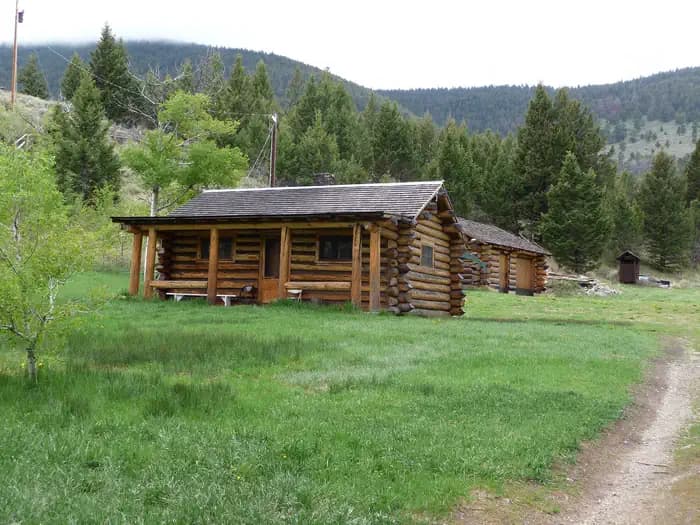 BIRCH CREEK CABIN campground in Montana