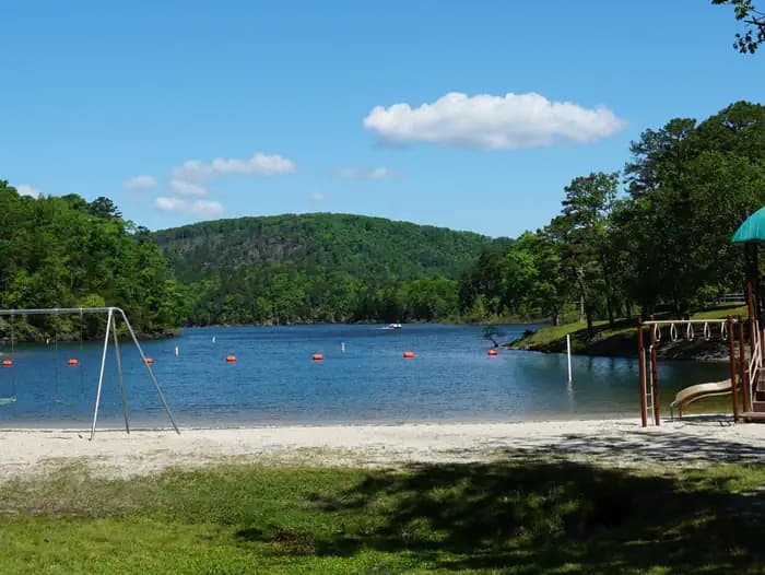 Crystal Springs (AR) campground in Arkansas