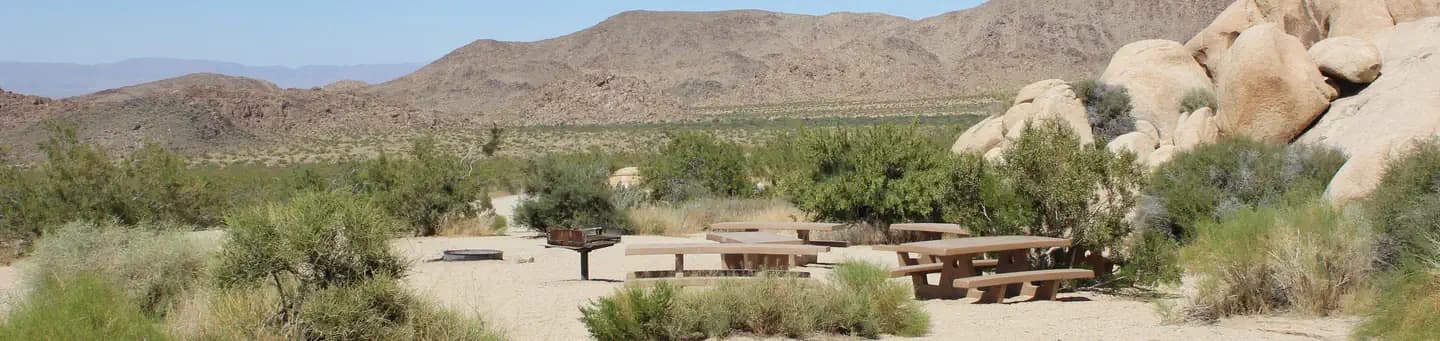 Indian Cove Group campground in California