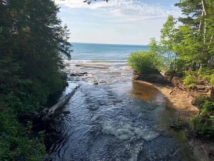 Hurricane River Campground campground in Michigan
