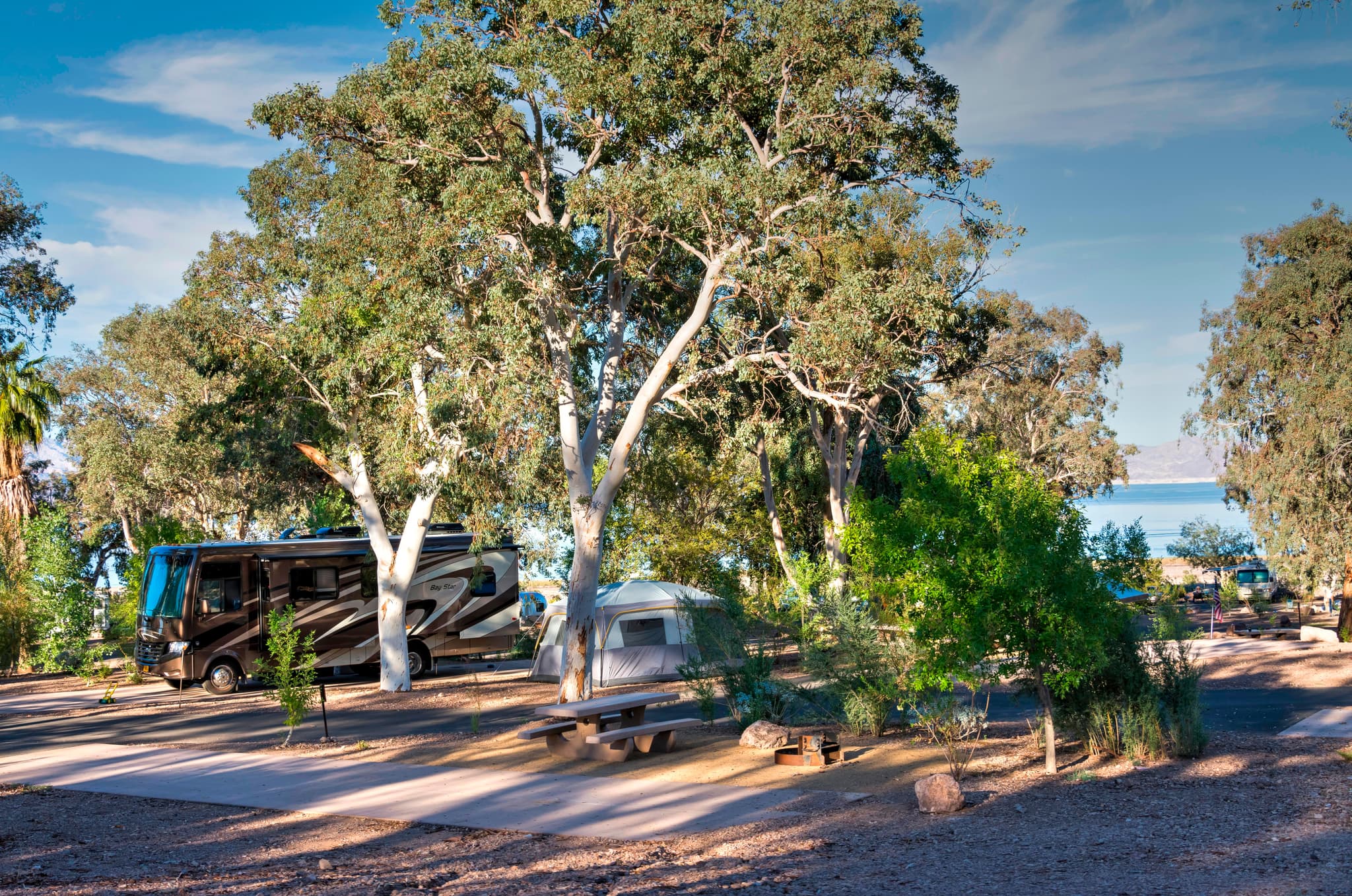 Boulder Beach Campground in Nevada