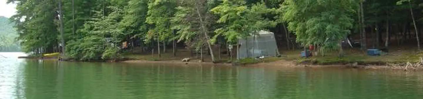 Deer Island campground in Virginia