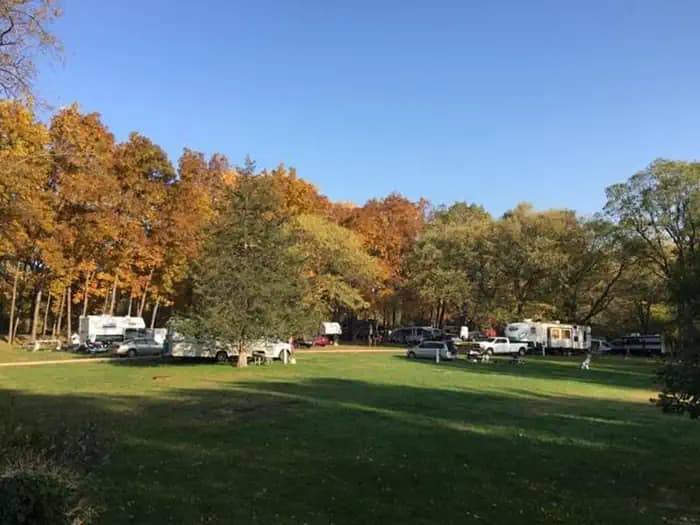 BLANDING LANDING campground in Illinois