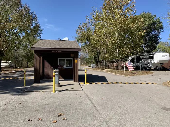 HAWKER POINT campground in Missouri