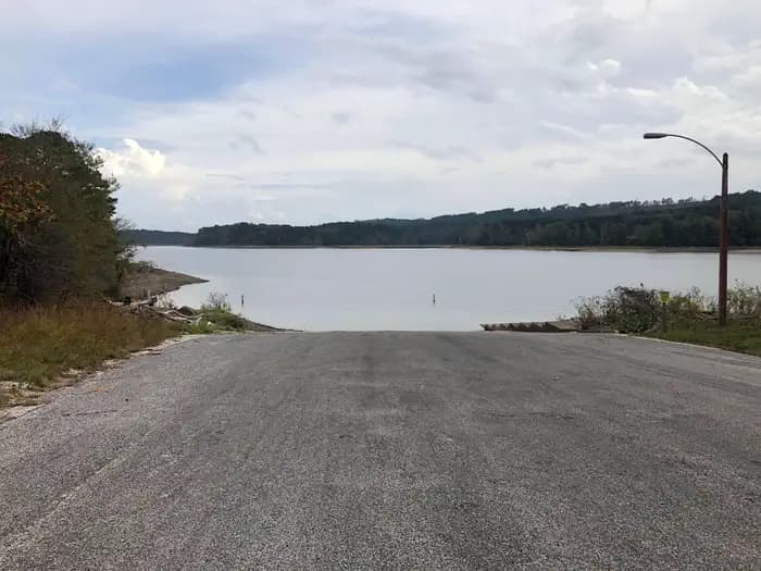 Point Cedar campground in Arkansas