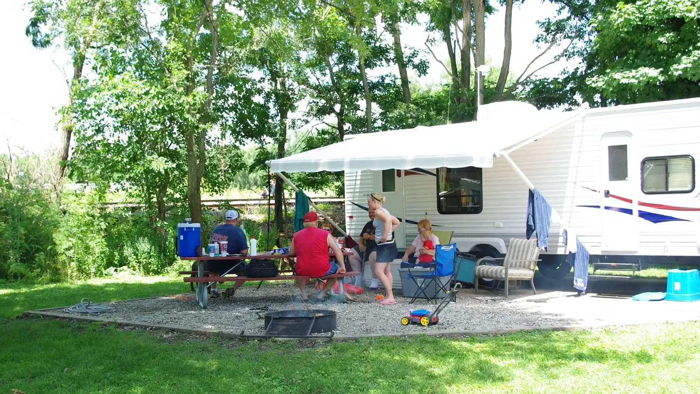 CLARKS FERRY campground in Iowa