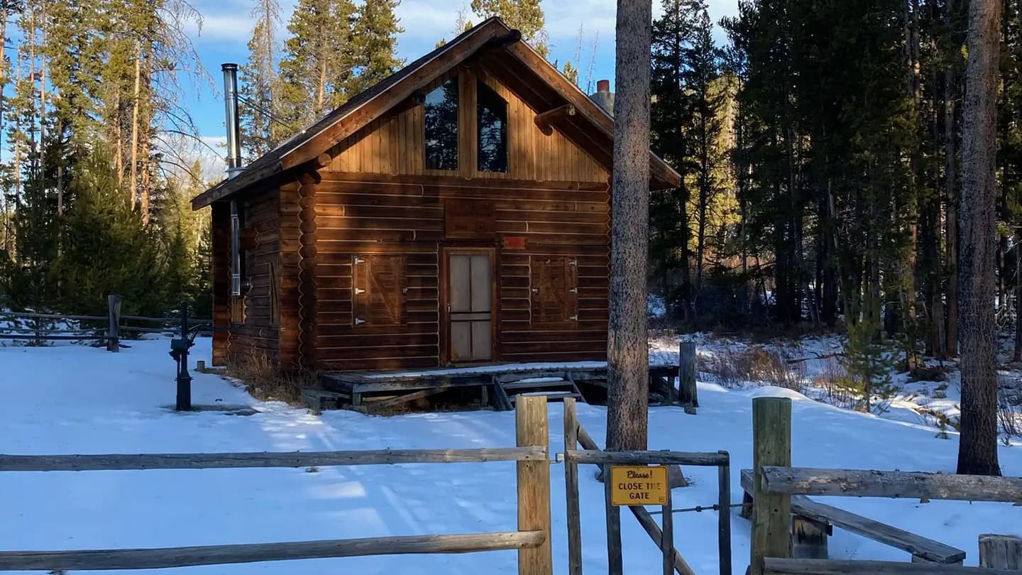 Indian Meadows Guard Station in Montana