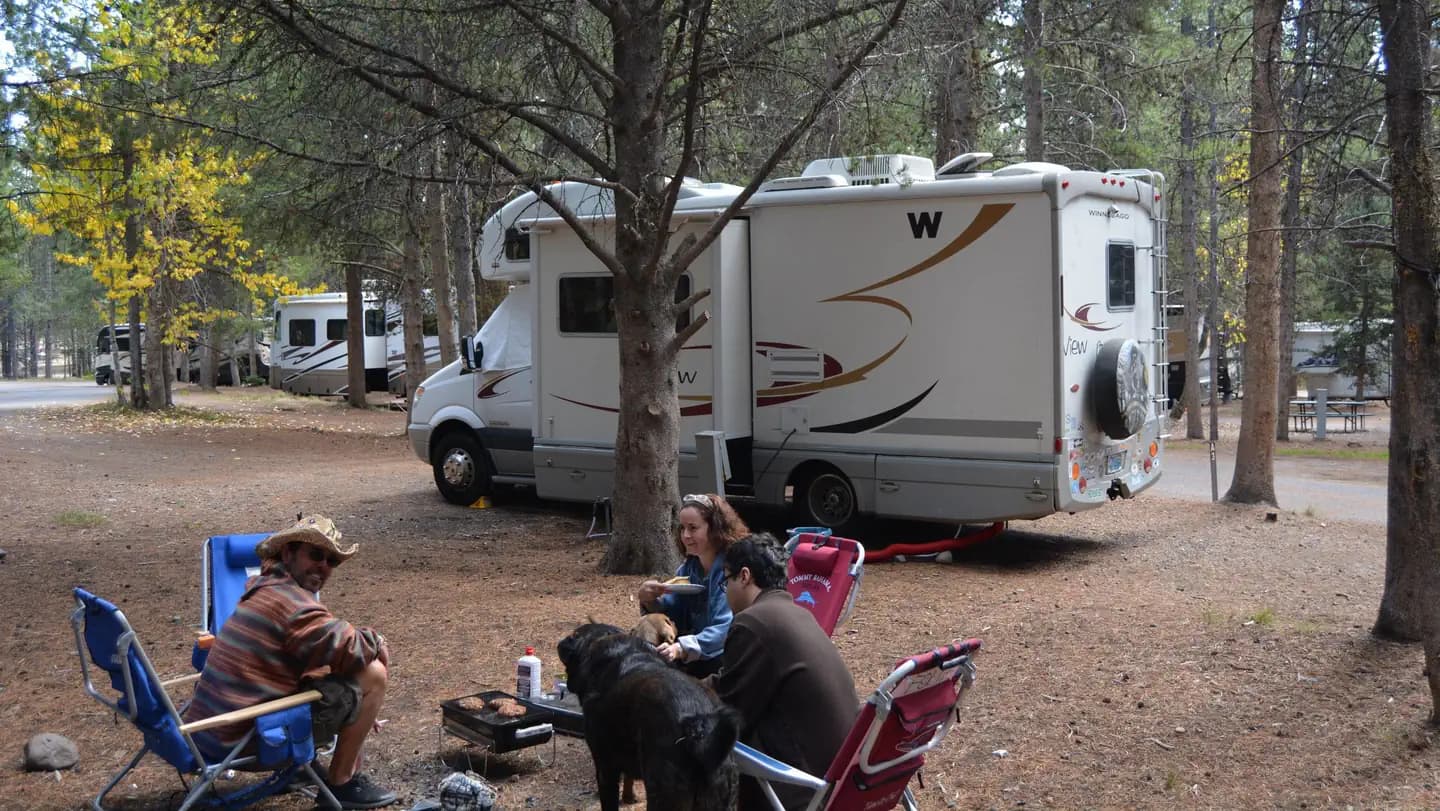 Colter Bay RV Park campground in US