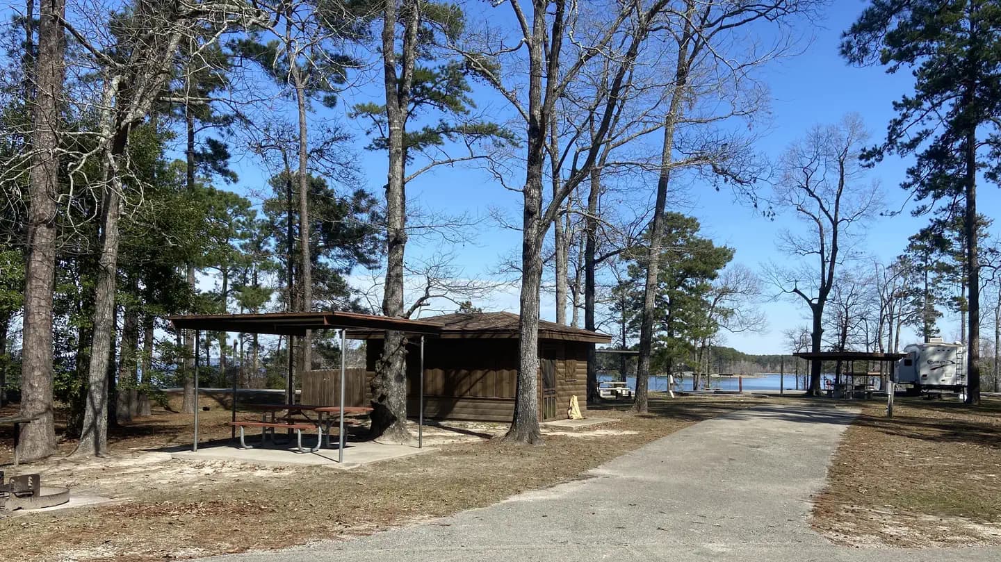 TWIN DIKES campground in Texas