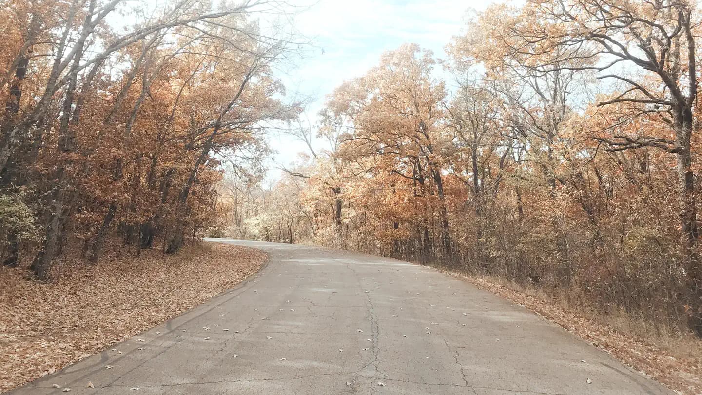Redbud Bay campground in Oklahoma