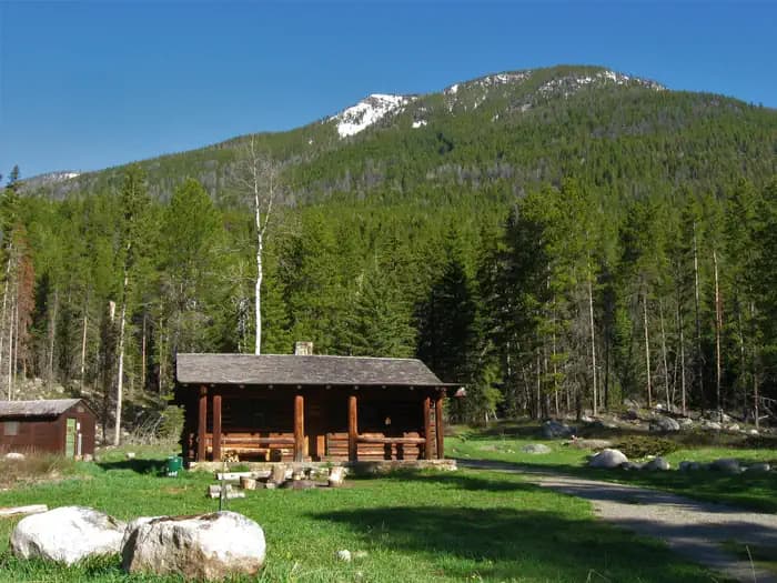 FOURMILE CABIN campground in Montana