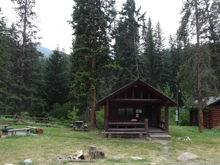 MILL CREEK CABIN campground in Montana